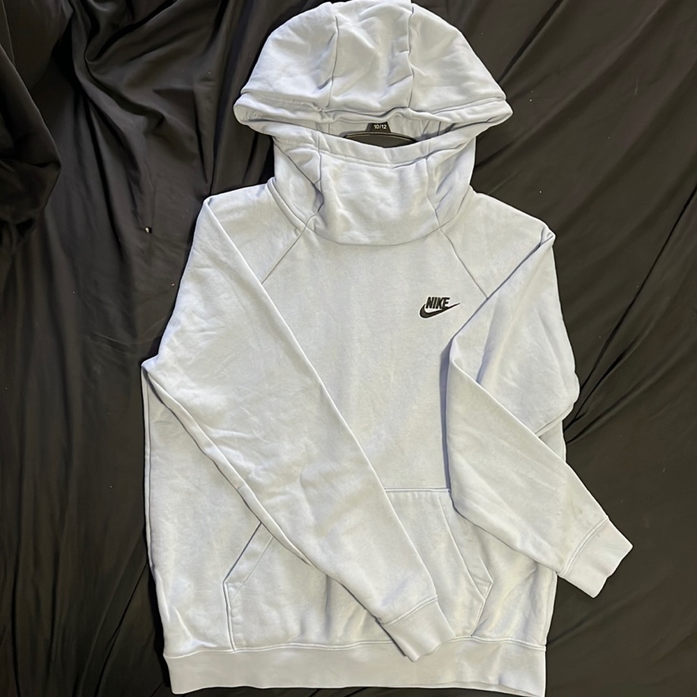 Pale Blue Nike Halo Hoodie